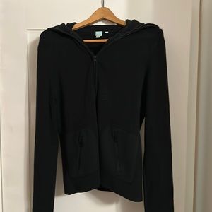 Shu Shu Black Zip-Up